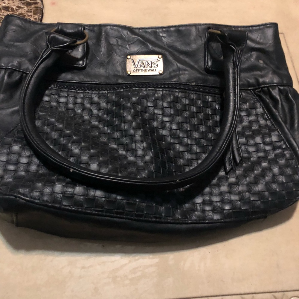 Vans black purse